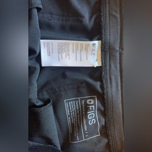 FIG Clothing Zamora Jogger Scrub Pants in Black